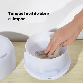 Umidificador Ultrassônico de Ar 500ml com Controle Remoto | Difusor de Óleos Essenciais | Útil para Casa