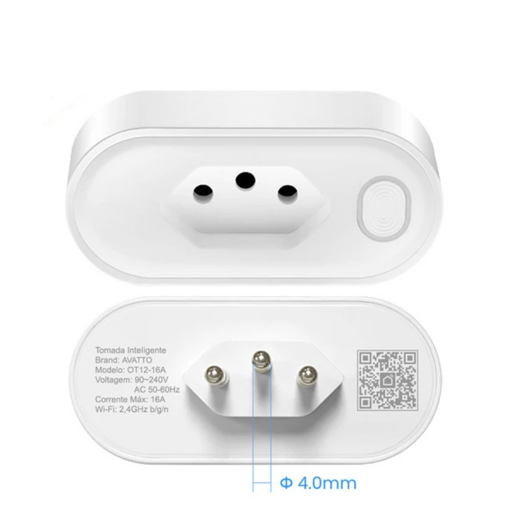 Tomada Inteligente OT12/ZOT12 | Controle Remoto e Proteção Contra Sobrecarga | Útil para Casa