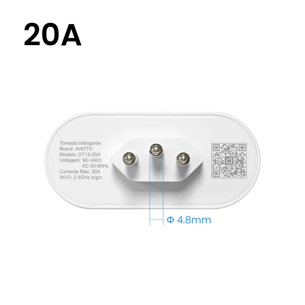 Tomada Inteligente OT12/ZOT12 | Controle Remoto e Proteção Contra Sobrecarga | Útil para Casa