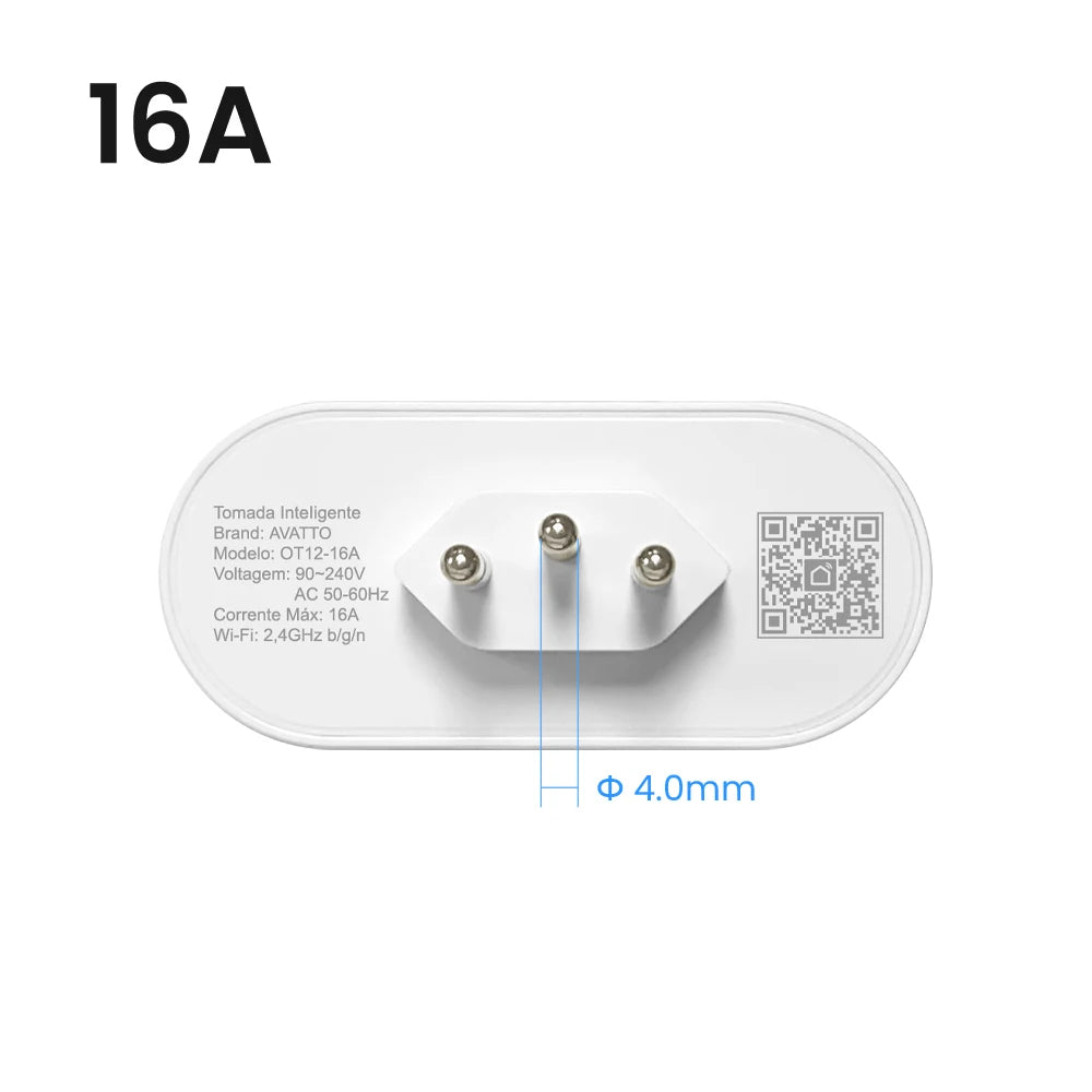 Tomada Inteligente OT12/ZOT12 | Controle Remoto e Proteção Contra Sobrecarga | Útil para Casa